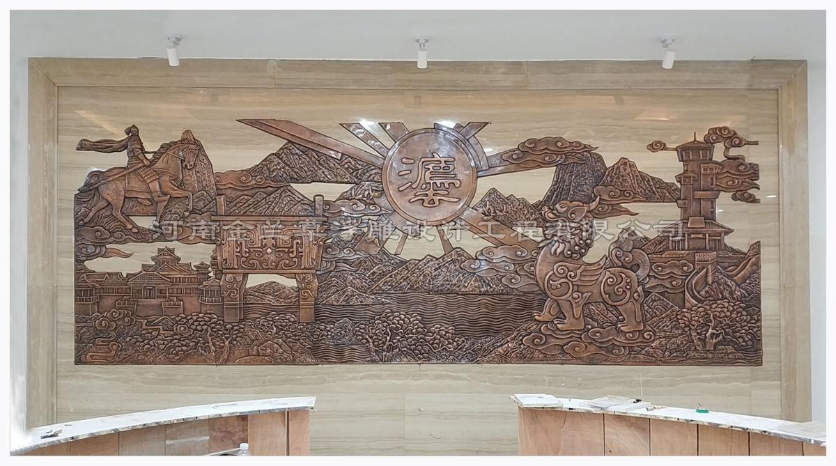 法院背景墻浮雕